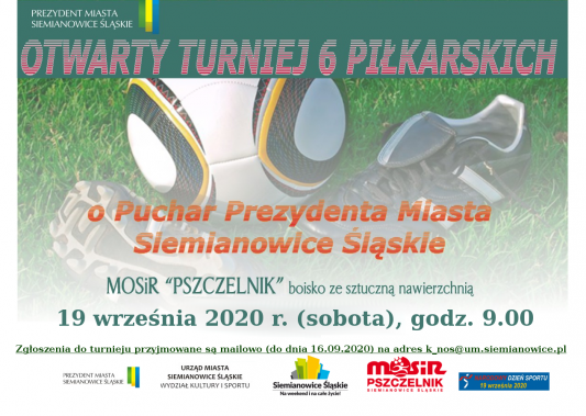 Plakat - Turniej 6 Piłkarskich