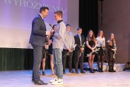 Rozdanie nagród i wyróżnień podczas Siemianowickiej Gali Sportu.