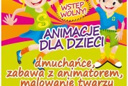 Animacje na rynku - plakat