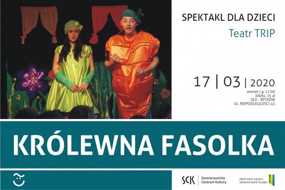 Królewna Fasolka - plakat