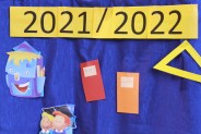 Tablica w Szkole Podstawowej nr 5 w Siemianowicach Śląskich
