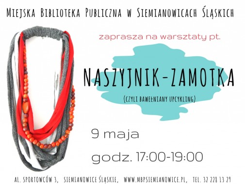 Naszyjnik-zamotka - plakat