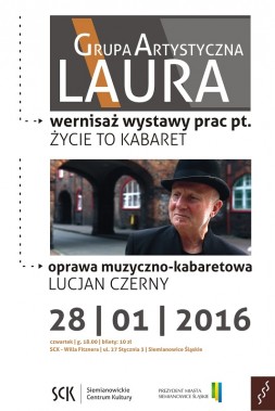 Wernisaż Grupy Artystycznej LAURA - plakat