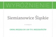 Dyplom dla miasta