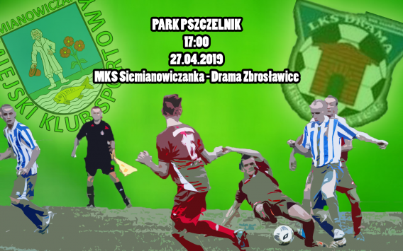 Plakat meczowy