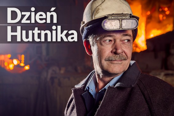 Grafika związana z Dniem Hutnika.