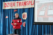 Dzień Transplantacji w II LO im. Jana Matejki w Siemianowicach Śląskich.
