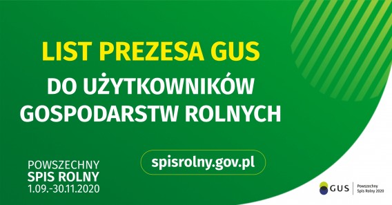 Grafika dotycząca Powszechny Spis Rolny, który odbędzie się w tym roku.