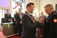 Uhonorowany Odznaczeniem za zasługi na rzecz rozwoju Miasta Siemianowice Śląskie st. bryg. Rafał…