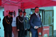 Prezydent Miasta przemawia przy mównicy