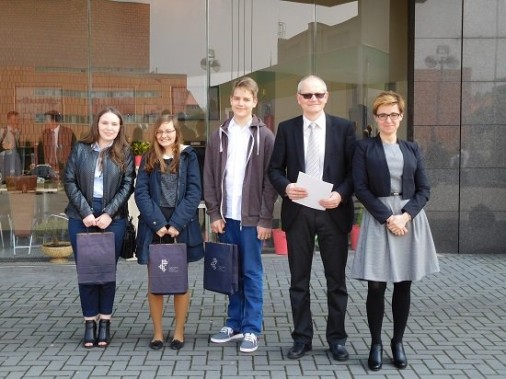 Laureaci z Gimnazjum nr 1