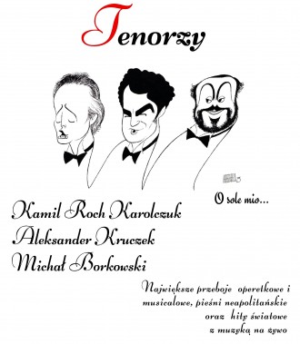 Tenorzy - plakat