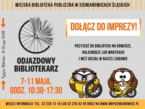 Odjazdowy Bibliotekarz - plakat