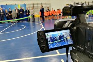Uroczyste otwarcie hali sportowej w MOSiR "Pszczelnik".