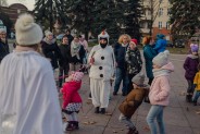 Na siemianowickim Rynku Miejskim pojawił się Święty Mikołaj.