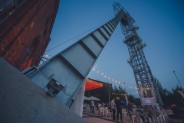 Industriada 2021 Park Tradycji Szyb Krystyn pokazany w szerokim kadrze
