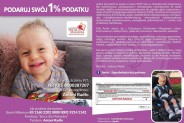 Informacja o Antosiu wraz z jego zdjęciem oraz danymi do przekazania 1%