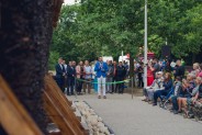 Tężnia solankowa w kompleksie rekreacyjnym Rzęsa już działa pełną parą.