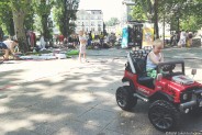 Kolejna impreza z cyklu wyprzedaż garażowa na siemianowickim Rynku Miejskim.
