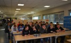 Uczniowie ZSOIZ w  „Adient Seating Sp. o.o.”