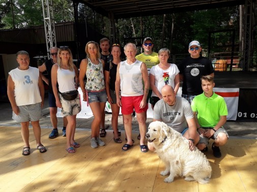 Reprezentanci MTKKF w Sierakowie