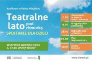 Teatralne Lato Pod Chmurką - plakat
