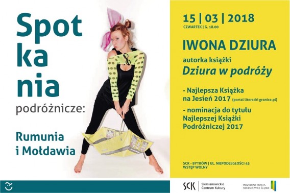 Spotkania podróżnicze - plakat