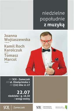Niedzielne popołudnie z muzyką - plakat