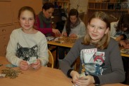 Podliczanie zebranych pieniędzy podczas 24 Finału WOŚP w Szkole Podstawowej nr 13 w…