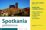 Spotkania podróżnicze - plakat