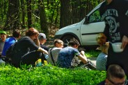Sprzątanie Lasku Bytkowskiego