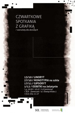 Czwartkowe Spotkania z Grafiką - plakat