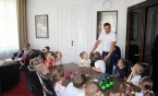 Przedszkolaki w Ratuszu