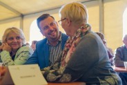Biesiada międzypokoleniowa podczas trzeciego dnia Siemianowickich Senioraliów