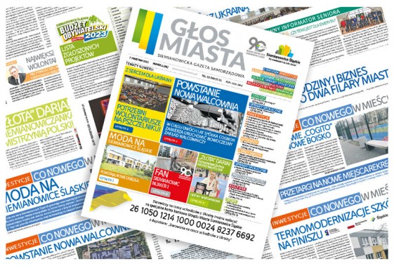 Grafika ze stron kwietniowego Głosu Miasta.