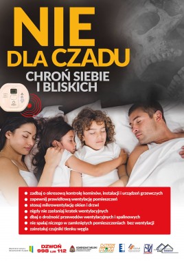 Plakat "Nie dla czadu"