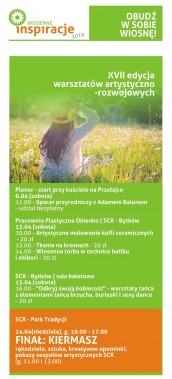 Wiosenne Inspiracje - plakat