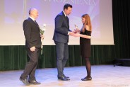 Rozdanie nagród i wyróżnień podczas Siemianowickiej Gali Sportu.