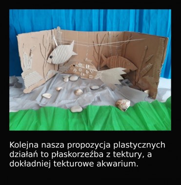 Płaskorzeźby z tektury