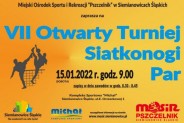VII Otwarty Turniej Siatkonogi Par - plakat