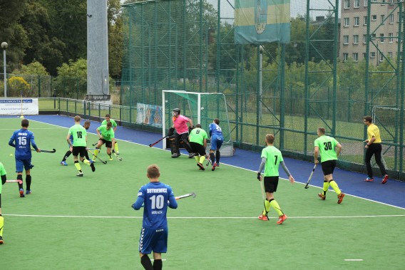 Mecz I ligi hokeja na trawie: HKS Siemianowiczanka - WKS Grunwald Poznan - KS Siemion, 02.09.2017