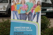 Plakat organizatora, Gimnazjum numer 2