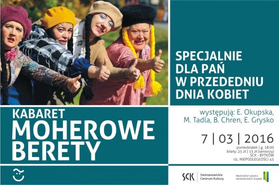 Kabaret Moherowe Berety - plakat