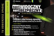 Plakat Bądź widoczny, bądź bezpieczny