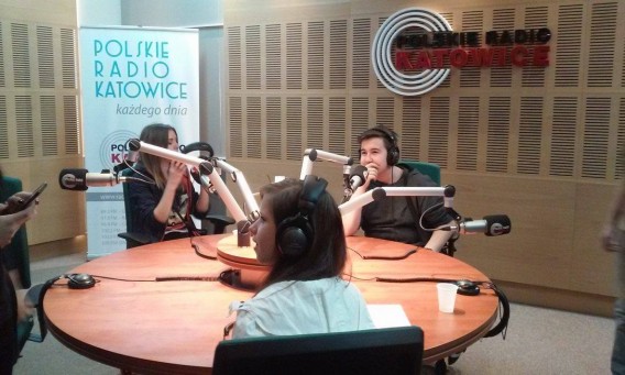 Uczniowie Gimnazjum nr 2 w Polskim Radiu Katowice
