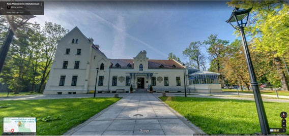 Pałac Rheinbabenów na mapach google
