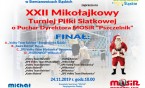 Finał Mikołajkowego Turnieju już w niedzielę !!!