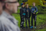 Odsłonięcie posągu św. Floriana na plantach przy kościele św. Antoniego.