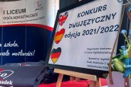 Baner szkoły i konkursu