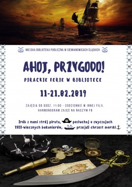 Pirackie ferie - plakat